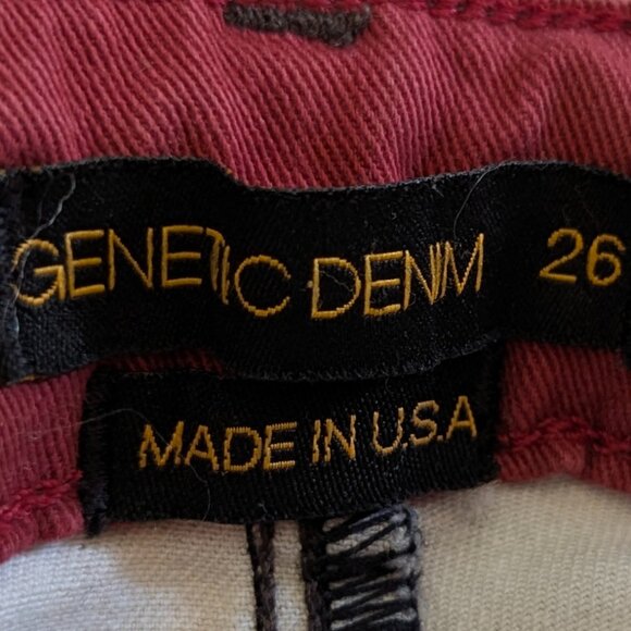 Genetic Denim The Karlie Size 26 Cropped Leopard Print Skinny Jeans - Picture 2 of 16